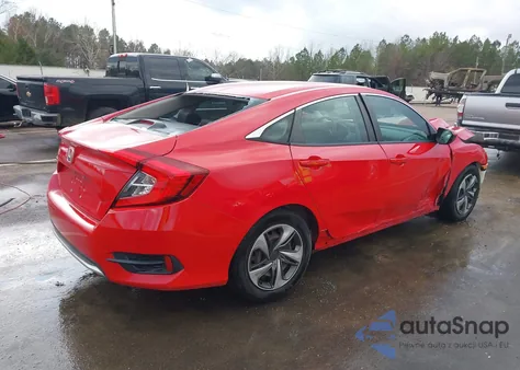 2020 Honda Civic Lx from USA, damaged, VIN 2HGFC2F6XLH547075